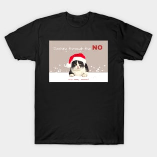 Merry Christmas Funny Cat T-Shirt